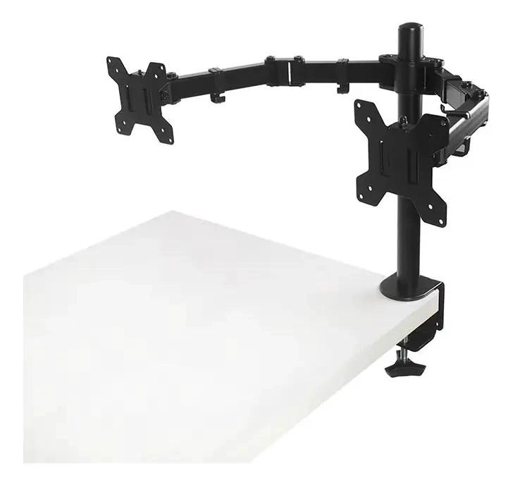 SOPORTE ARTICULADO PARA DOS MONITORES DE MESA AJUSTABLE - 2