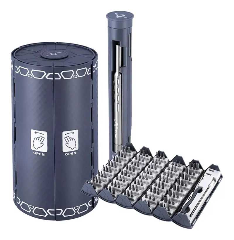 JUEGO DE DESTORNILLADORES DE PRECISION 128 PIEZAS - 3