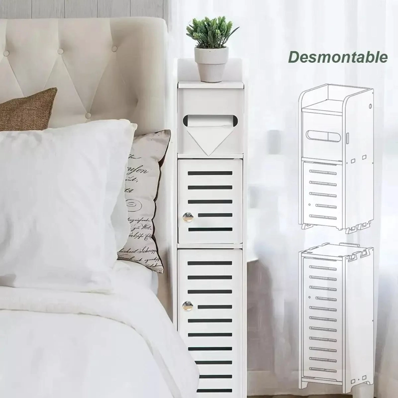 ESTANTE ORGANIZADOR ESQUINERO DE BAÑO CON 4 NIVELES - 2