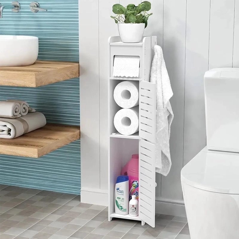 ESTANTE ORGANIZADOR ESQUINERO DE BAÑO CON 4 NIVELES - 5