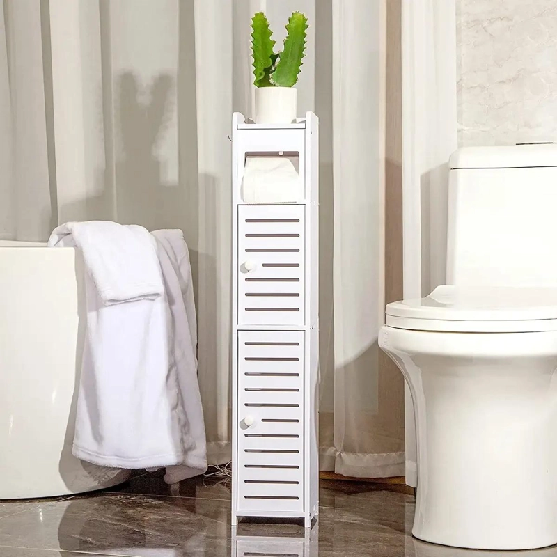 ESTANTE ORGANIZADOR ESQUINERO DE BAÑO CON 4 NIVELES - 7