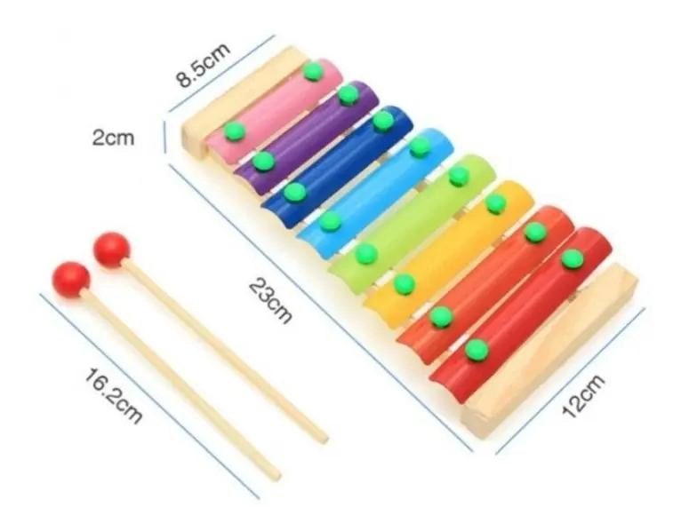 PACK DE JUGUETES DIDACTICOS DE MADERA PARA BEBE S - 10