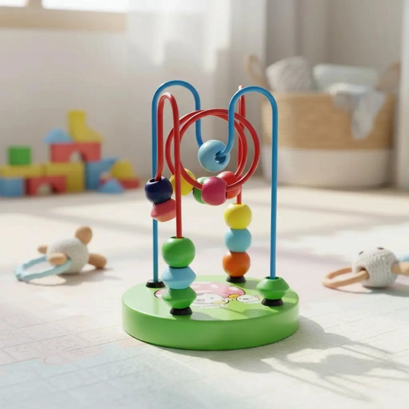 PACK DE JUGUETES DIDACTICOS DE MADERA PARA BEBE S - 4