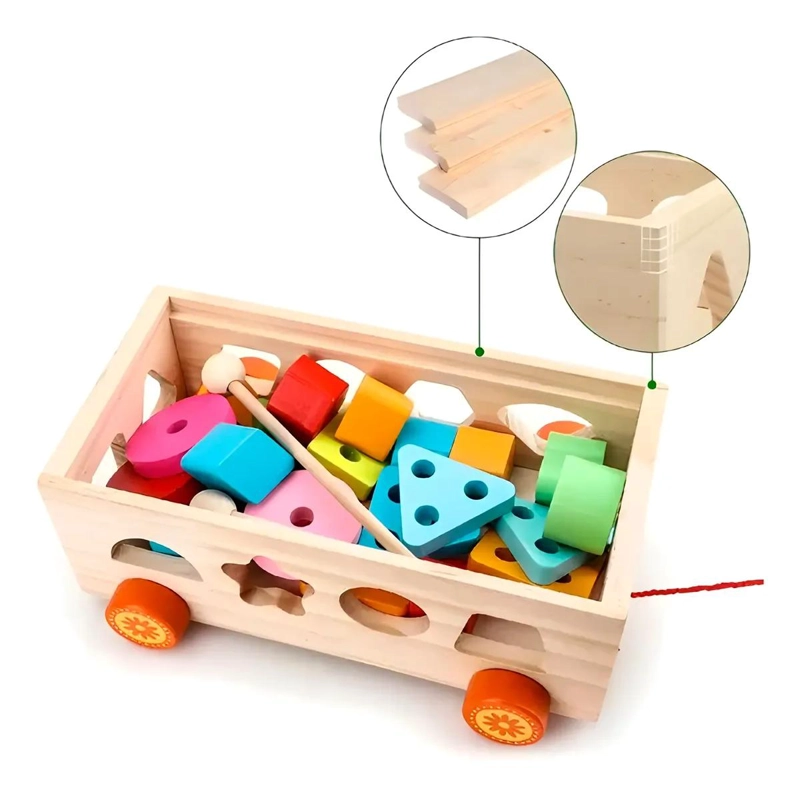 JUGUETE DIDACTICO XILOFONO DE MADERA PARA NIÑOS - 3