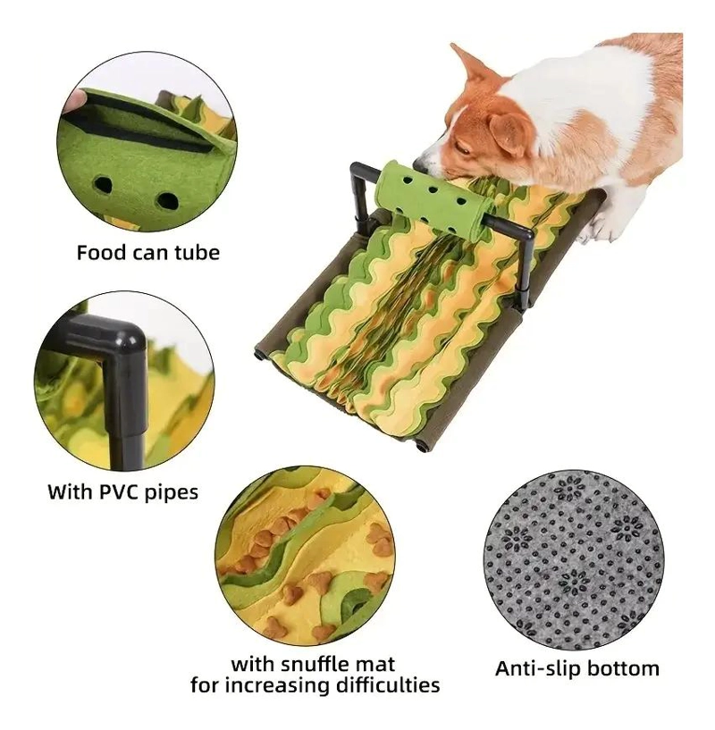 ALFOMBRILLA INTERACTIVA PARA PERROS CON COMIDA RODANTE - 5