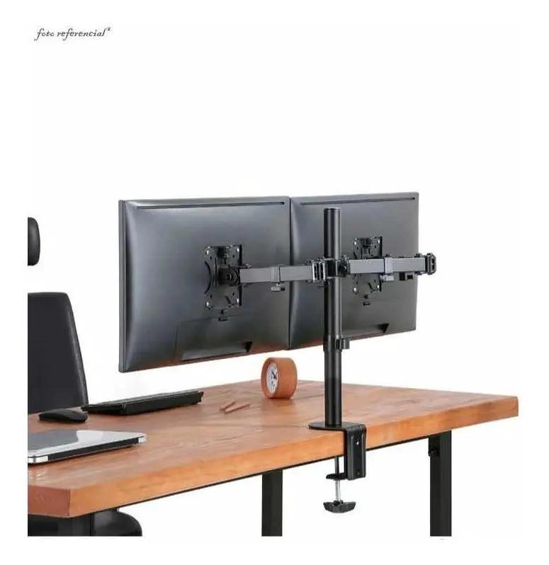 SOPORTE DOBLE ARTICULADO PARA MONITOR Y TV DE 15 A 33 PULGADAS - 5