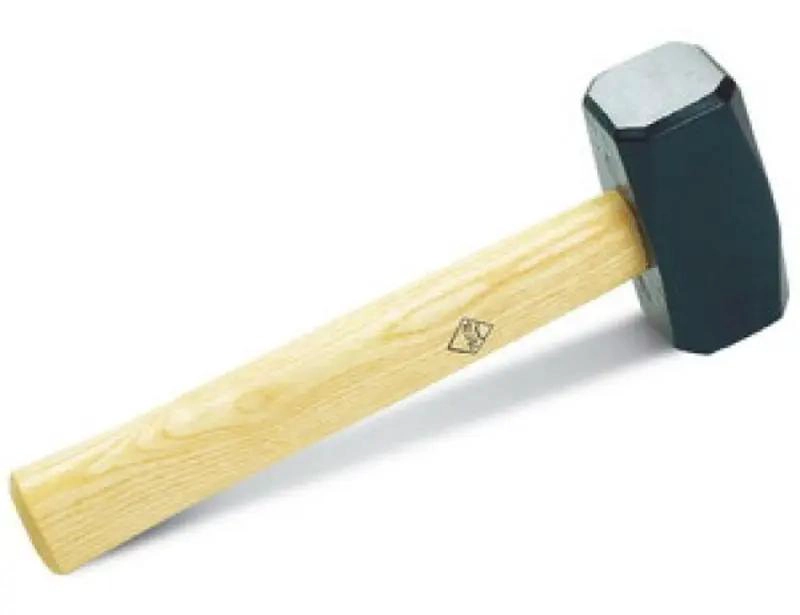 MARTILLO DE ACERO CON MANGO DE MADERA - 1
