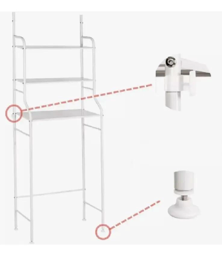 ORGANIZADOR MULTIFUNCIONAL PARA BAÑO Y LAVADORA - 4
