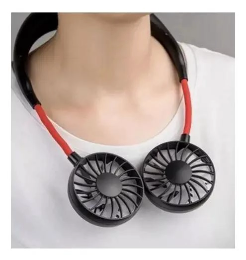 VENTILADOR PORTATIL PARA CUELLO CON TRES VELOCIDADES - 2