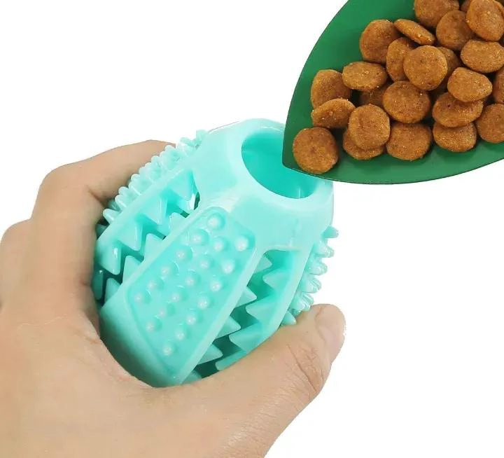 JUGUETE INTERACTIVO PARA PERROS CON DISPENSADOR DE PREMIOS - 4