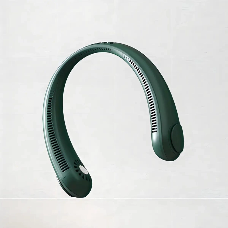 VENTILADOR PORTATIL AJUSTABLE PARA CUELLO USB IDEAL VERANO - 3