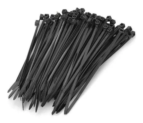 AMARRA PLASTICA NEGRA 100 PZAS 350MM - 1