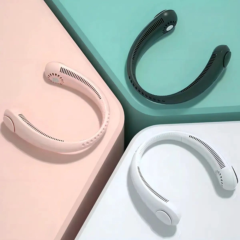VENTILADOR PORTATIL AJUSTABLE PARA CUELLO USB - 2