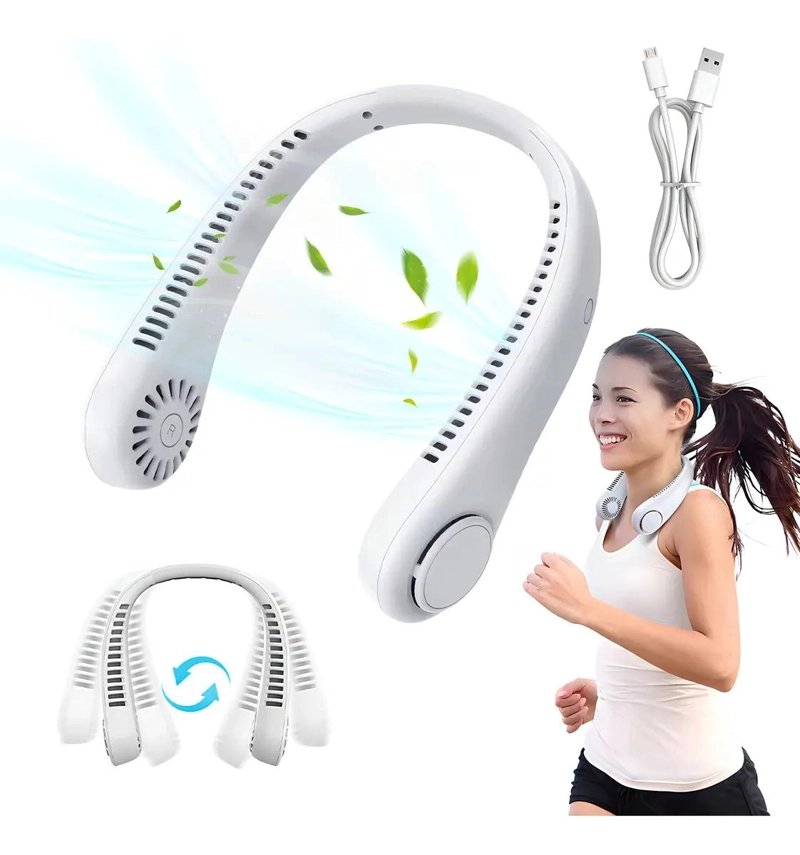 VENTILADOR PORTATIL AJUSTABLE PARA CUELLO USB - 6
