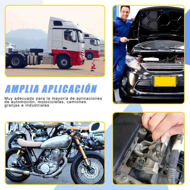 KIT DE ENGRASADOR NEUMATICO CON MANGUERA Y ACCESORIOS - 8