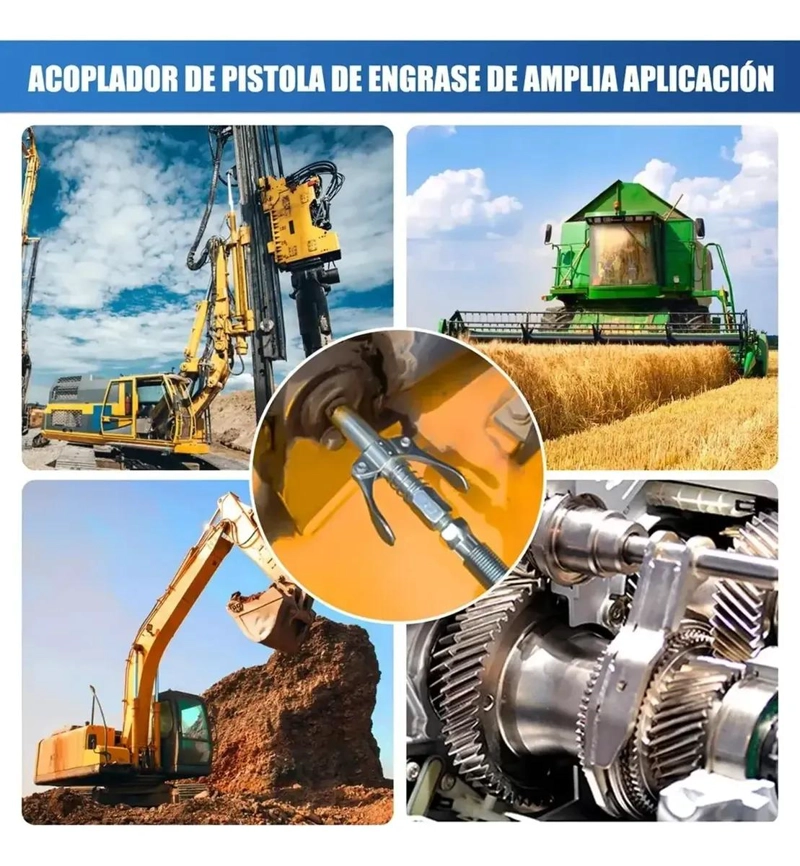 KIT DE ENGRASADOR NEUMATICO CON MANGUERA Y ACCESORIOS - 9