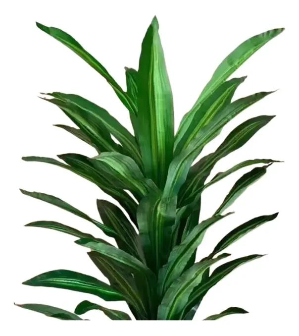 PLANTA ARTIFICIAL TIPO DRACAENA CON MACETERO PLASTICO DE 120 CM - 5