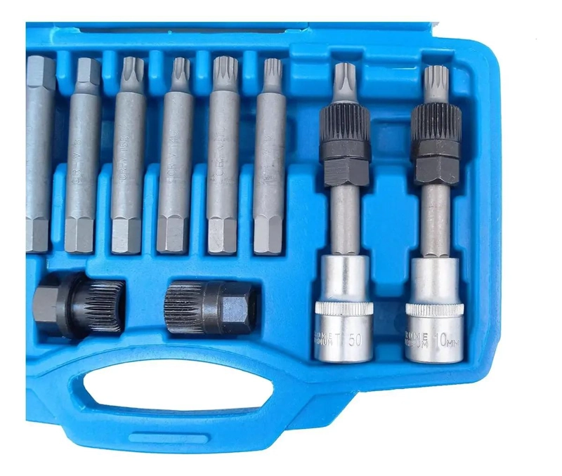 KIT DE HERRAMIENTAS PARA EXTRACCION DE POLEAS DE ALTERNADOR 13 PIEZAS - 3