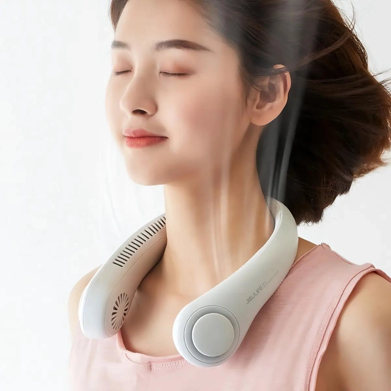 VENTILADOR PORTATIL AJUSTABLE PARA CUELLO USB VERANO - 7