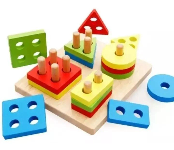 PACK DE JUGUETES DIDACTICOS DE MADERA PARA NIÑOS - 10