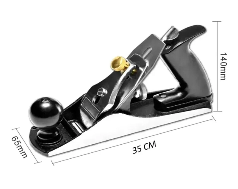 CEPILLO CARPINTERO MANUAL CON BASE METALICA 50MM - 3
