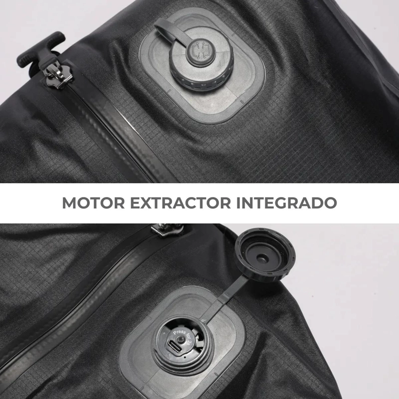 BOLSA DE COMPRESION AL VACIO PARA VIAJES Y ALMACENAMIENTO - 1