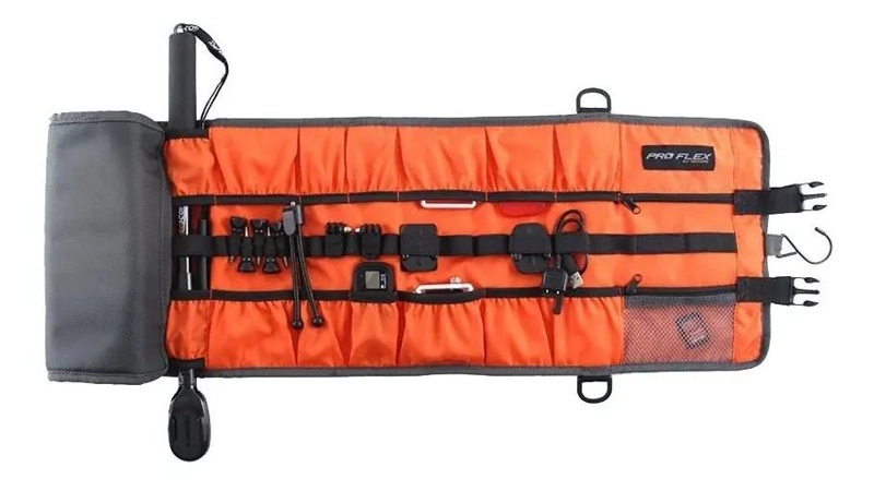 BOLSO ORGANIZADOR PARA CAMARAS Y ACCESORIOS EN GRIS - 1