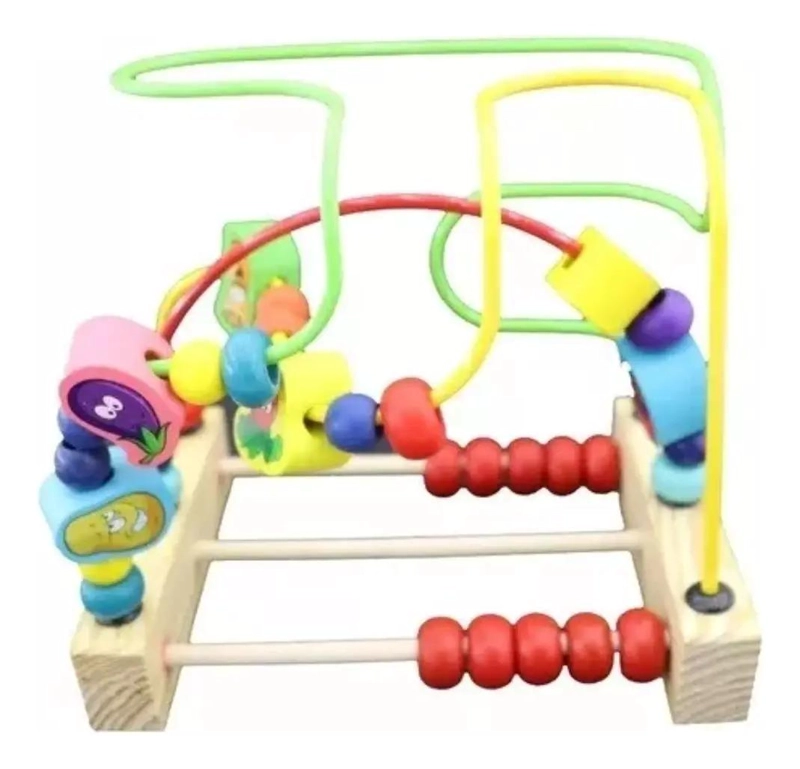 LABERINTO DIDACTICO DE MADERA PARA MOTRICIDAD INFANTIL - 2