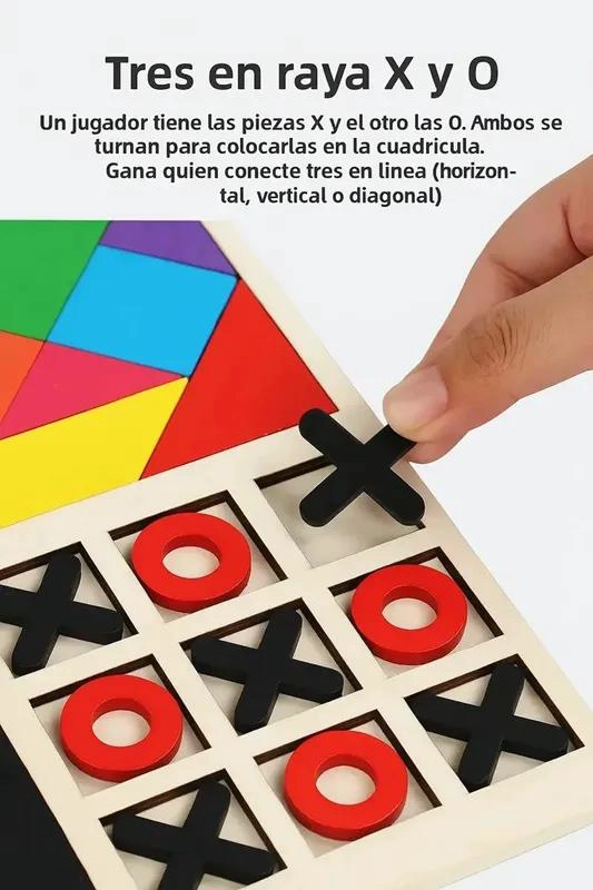 JUEGO DE MADERA 3 EN 1 PARA ESTIMULACION COGNITIVA - 3