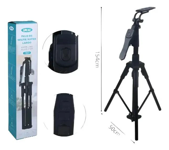TRIPODE EXTENSIBLE PARA TELE FONO CON CONTROL REMOTO BLUETOOTH - 2