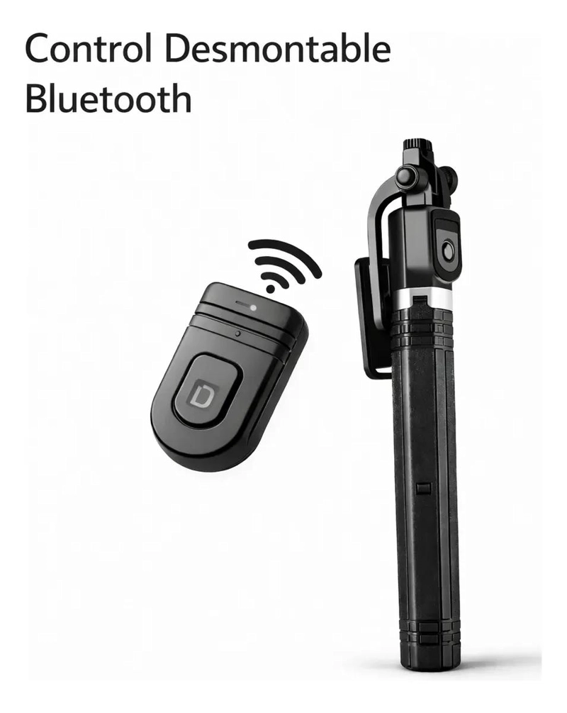 TRIPODE EXTENSIBLE 1.7M CON CONTROL REMOTO BLUETOOTH - 5