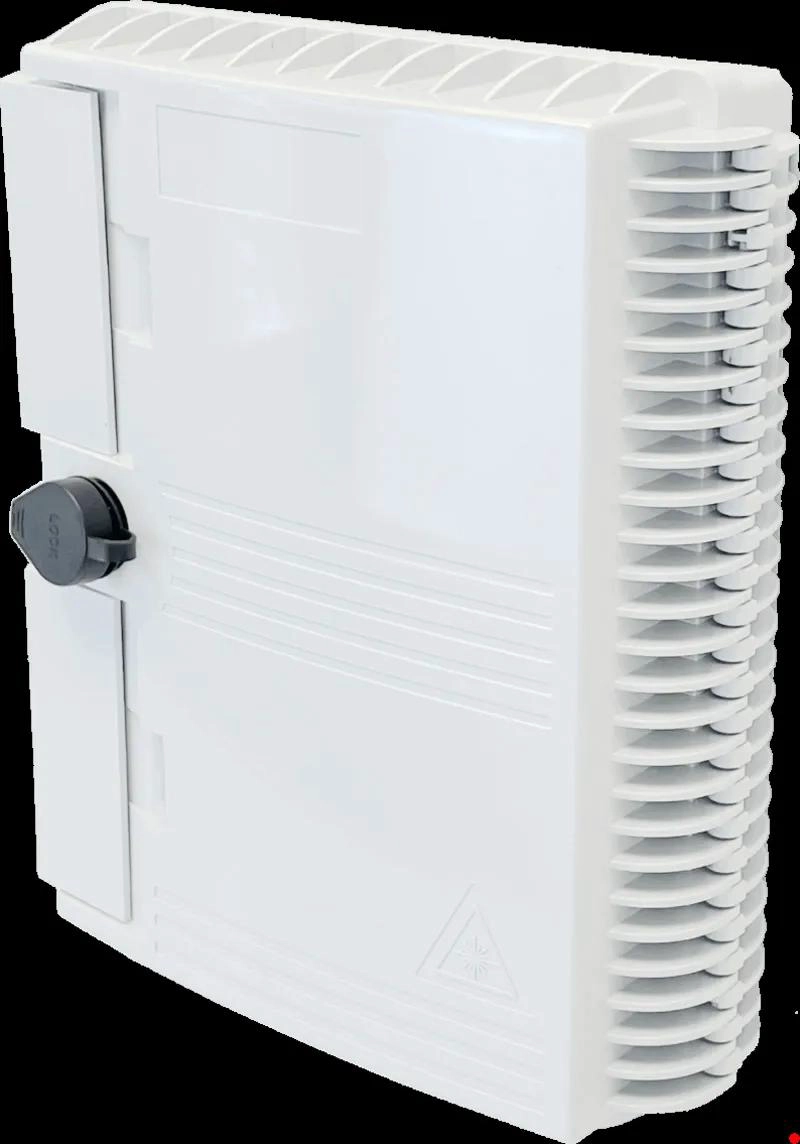 CAJA DE FIBRA OPTICA NAP BLANCA PARA 16 CONEXIONES - 1