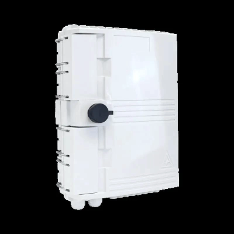 CAJA DE FIBRA OPTICA NAP BLANCA PARA 16 CONEXIONES - 4