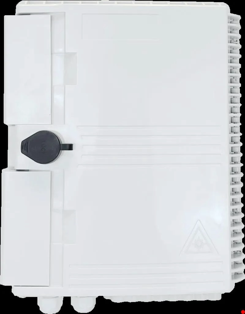 CAJA DE FIBRA OPTICA NAP BLANCA PARA 16 CONEXIONES - 5
