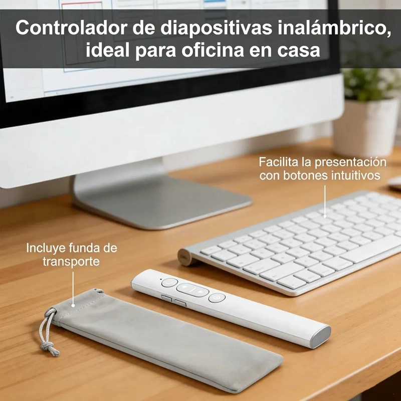 PRESENTADOR DE DIAPOSITIVAS CON PUNTERO LASER PARA PRESENTACIONES - 6