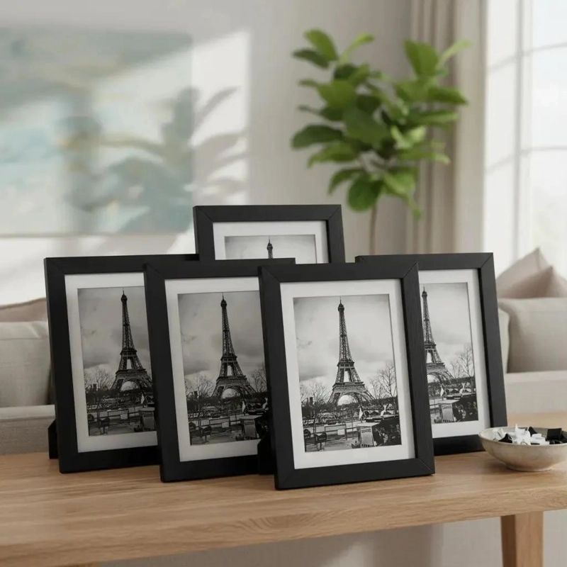 SET DE 5 MARCOS DE FOTO DECORATIVOS PARA PARED - 10