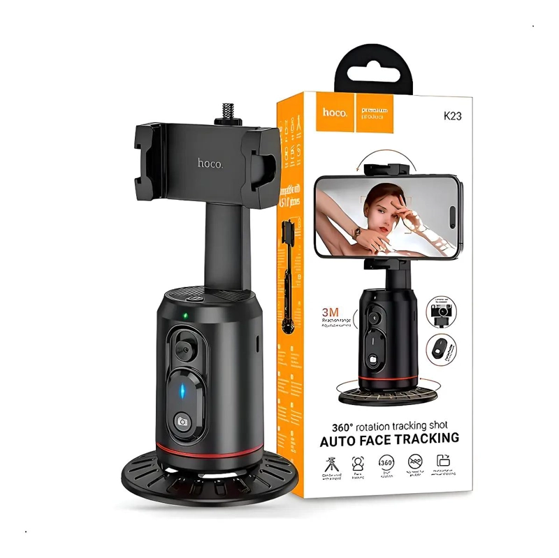 TRIPODE SELFIE BLUETOOTH CON ROTACION 360 COLOR NEGRO - 1