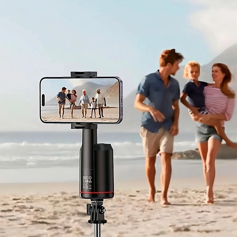 TRIPODE SELFIE BLUETOOTH CON ROTACION 360 COLOR NEGRO - 4