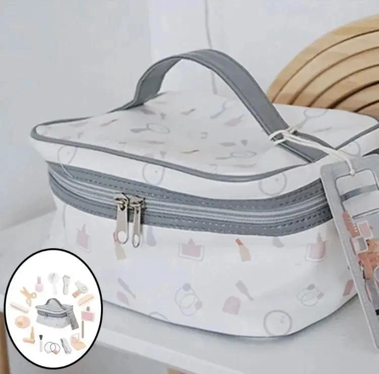 JUEGO DE PELUQUERIA DE MADERA PARA NIÑOS Y NIÑAS - 7