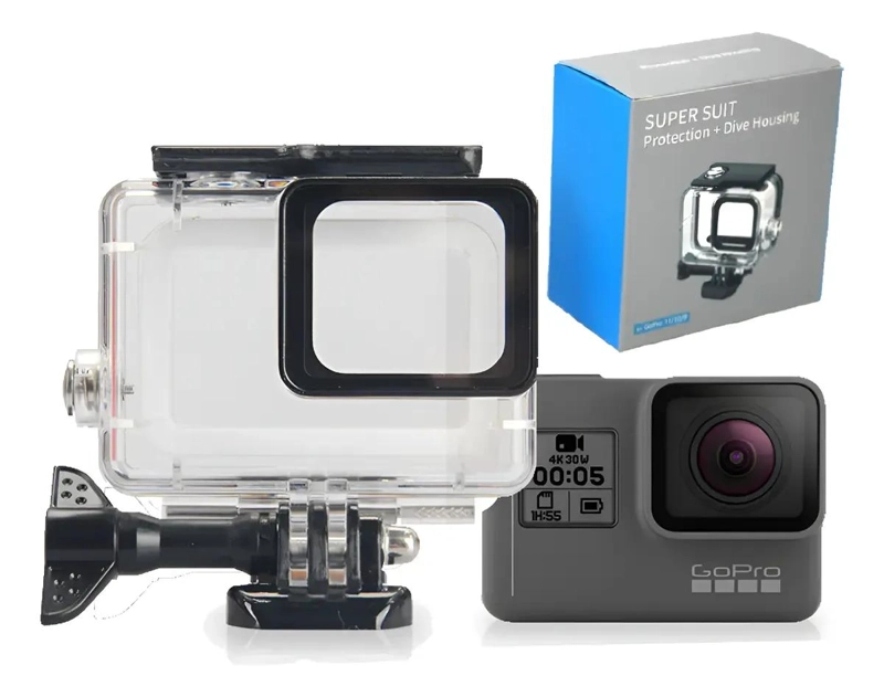 CARCASA SUMERGIBLE PARA CAMARAS GOPRO HERO 5, 6 Y 7 - 1