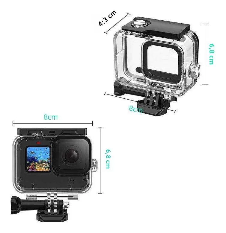 CARCASA SUMERGIBLE PARA CAMARAS GOPRO HERO 5, 6 Y 7 - 5