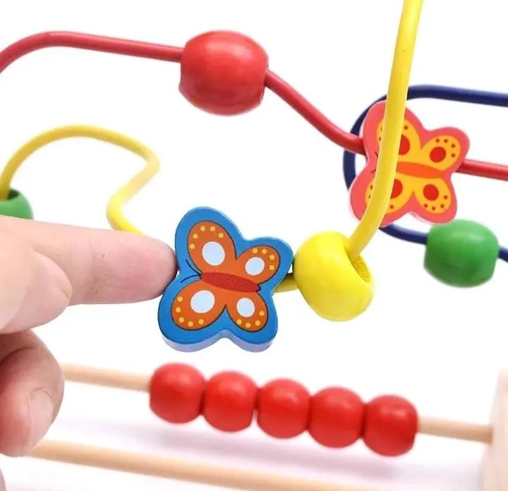 JUGUETE DIDACTICO DE MADERA CON FRUTAS PARA NIÑOS - 7