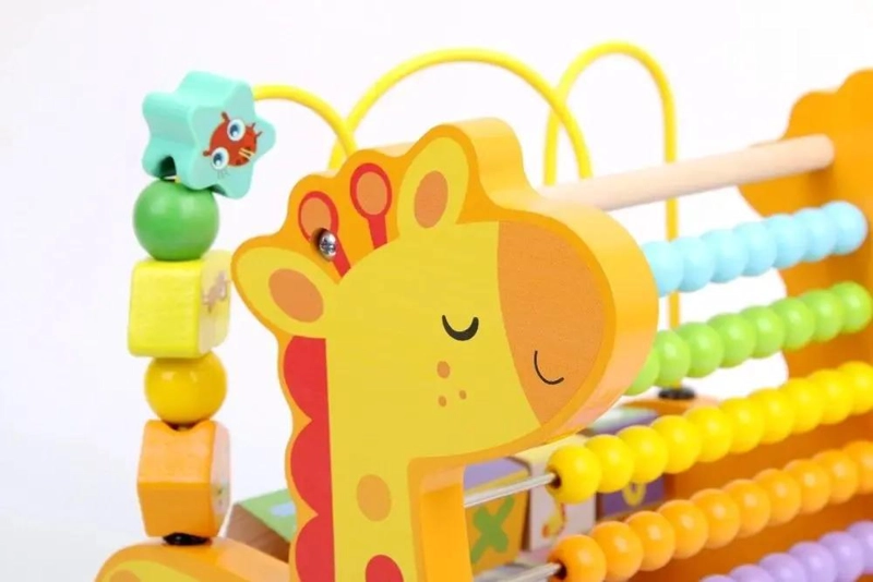 JUGUETE DIDACTICO DE MADERA PARA NIÑOS DE 1 A 3 AÑOS - 3