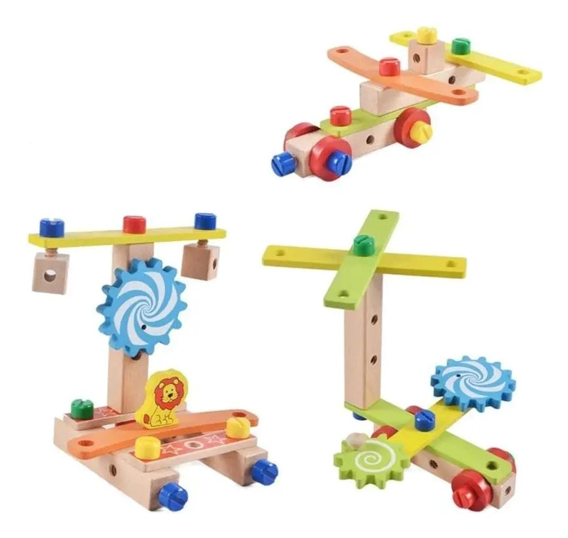 SILLA DE MADERA MONTESSORI PARA NIÑOS DE 3 A 6 AÑOS - 4