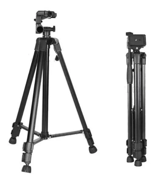 TRIPODE EXTENSIBLE DE ALUMINIO PARA CAMARAS Y CELULARES 1.40M - 2