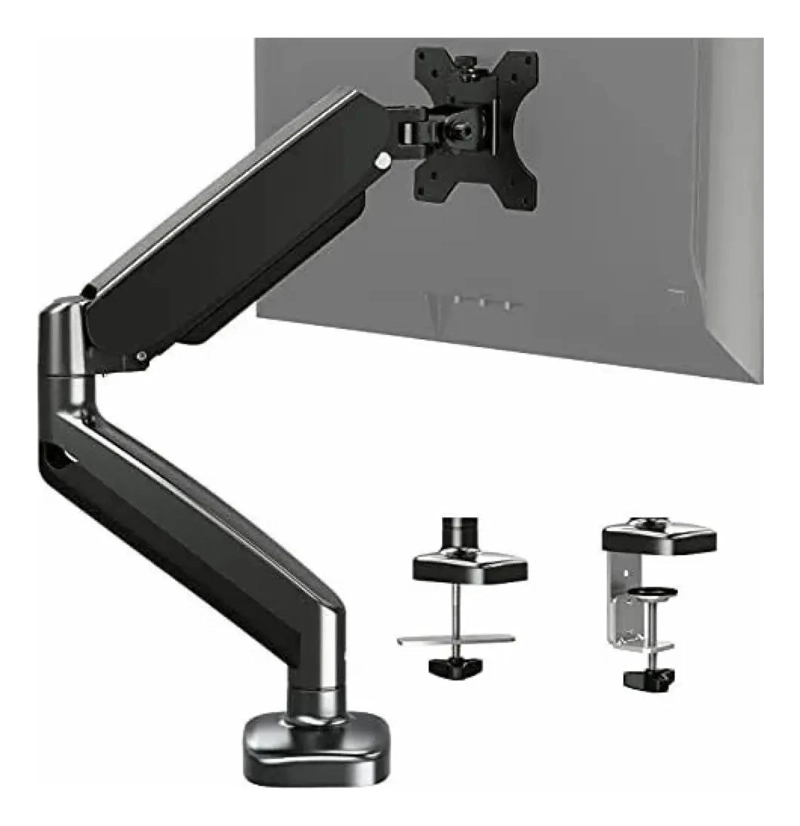 SOPORTE NEUMATICO PARA MONITOR DE ESCRITORIO 13 A 27 PULGADAS - 2