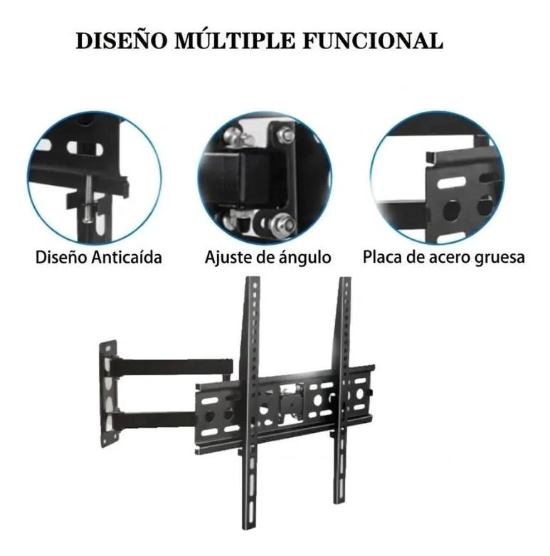 SOPORTE DE PARED ARTICULADO PARA TELEVISORES DE 26 A 55 PULGADAS - 4