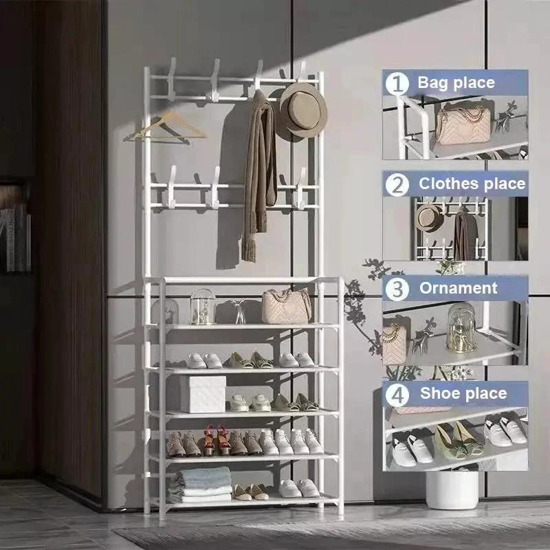 ORGANIZADOR COLGADOR DE ZAPATOS Y ROPA 4 NIVELES 80CM - 4