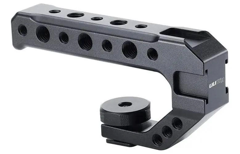 EMPUÑADURA PARA CAMARAS CON SOPORTE DE ACCESORIOS EN COLOR NEGRO - 8