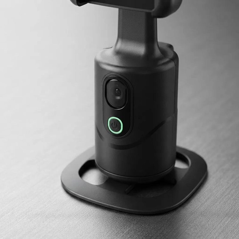 SOPORTE INTELIGENTE CON SEGUIMIENTO FACIAL 360° PARA CELULARES - 9